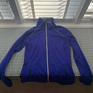 NEW Lululemon Run Stay On Course Jacket Blue